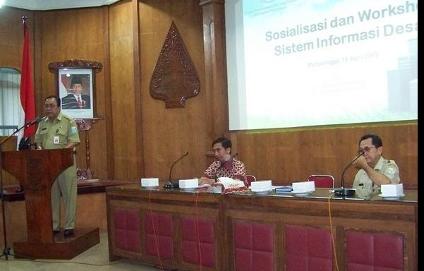 Sosialisasi Sistem Informasi Desa di Kabupaten Purbalingga