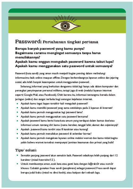Panduan Informasi dan Tips Komponen untuk Keamanan dan Privasi