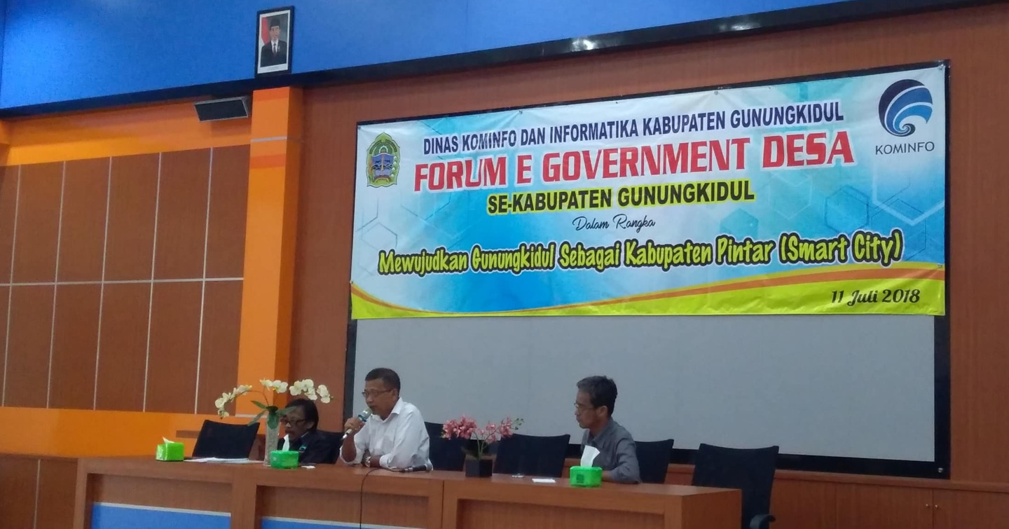 Pemkab Gunungkidul Selenggarakan Forum E-Goverment untuk Prakarsa Kabupaten Pintar
