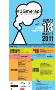 #3G Merapi (Guyub Gugur Gunung), 18 Maret 2011