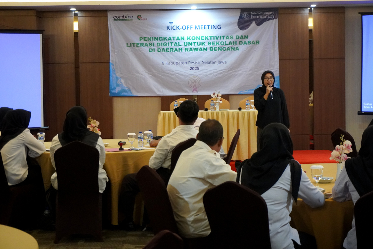 Kick-off Meeting Tasikmalaya: Berdaya Di Tengah Keterbatasan Konektivitas Dan Risiko Bencana Alam
